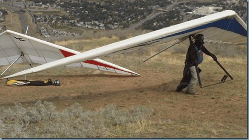 Lookout Steve walking to launch