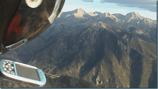 Challenger peak in background