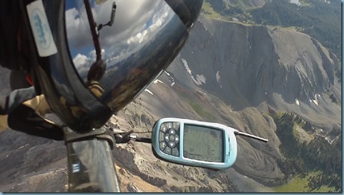 Cool visor image over Tride