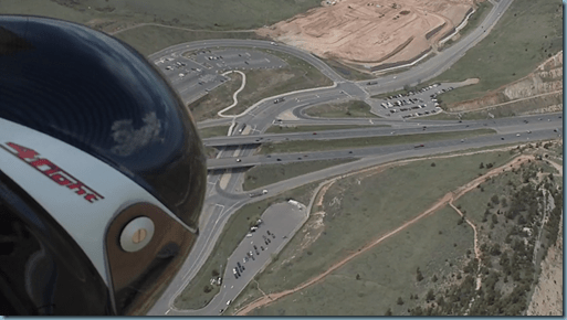 Crossed I70 pretty low